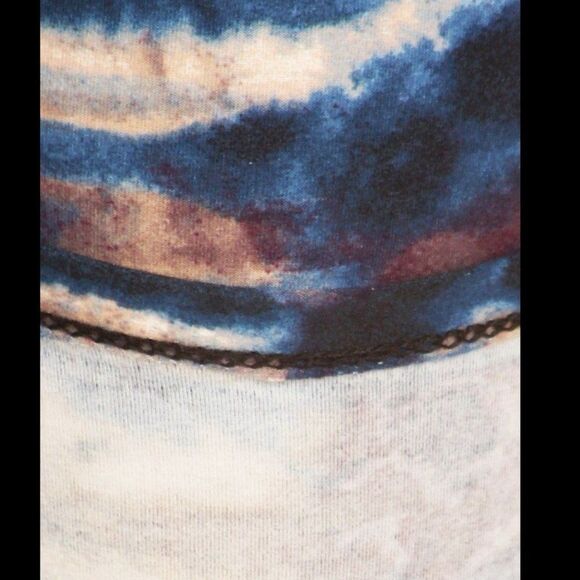 Tie dye printed knit high waist legging 15I-L055 - Picture 4 of 4